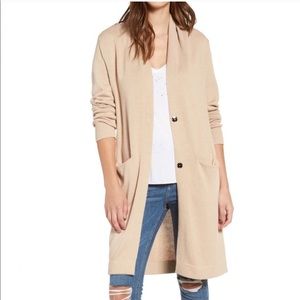Leith shawl cardigan
